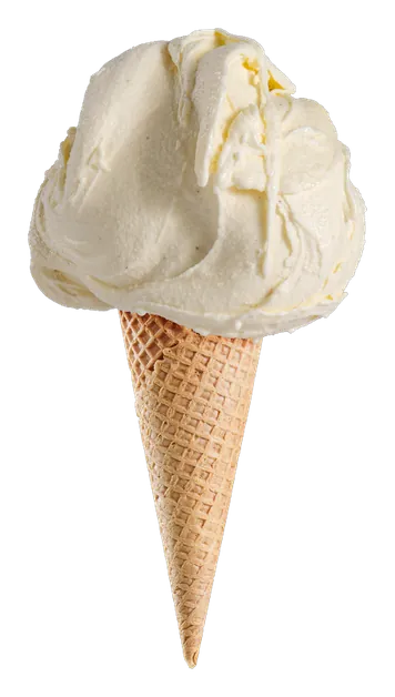 Gelato Vanilie Zero — The Cone